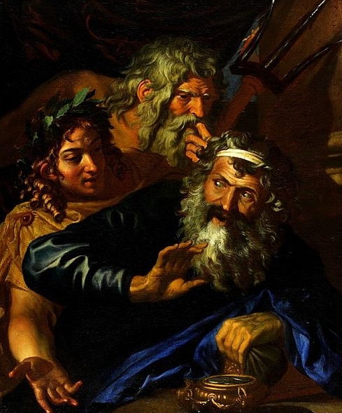 Laomedon Refusing Payment to Poseidon and Apollo